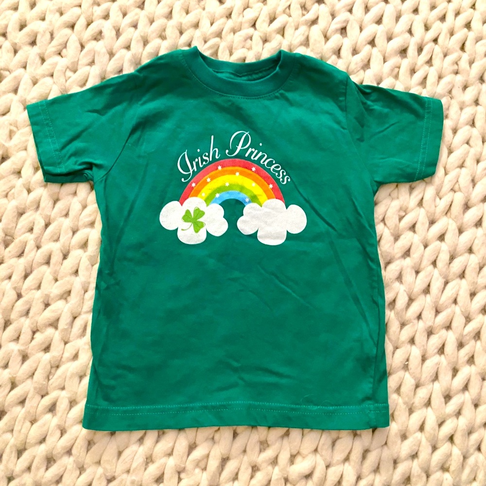 Irish Shamrock Princess Tee